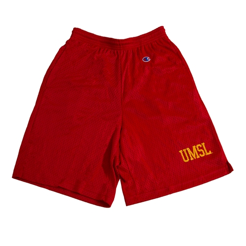 UMSL Triton Store - UMSL Champion Red Mesh Shorts