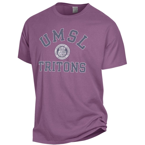 UMSL Triton Store - Purple UMSL Tritons Official Seal Tee